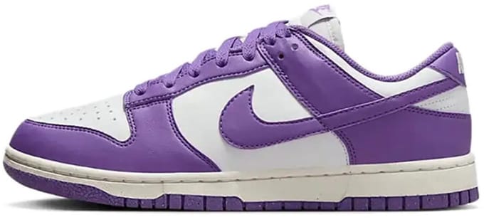 Nike Dunk Low Next Nature Black Raspberry Dames Sneakers Paars Summit-White Sail DD1873-108 37.5 white