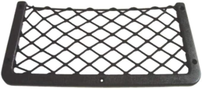 Opbergnet - Net voor spullen - Voorwerpen organiseren - Elastisch gevlochten draad - 365 x 180 cm - Wit