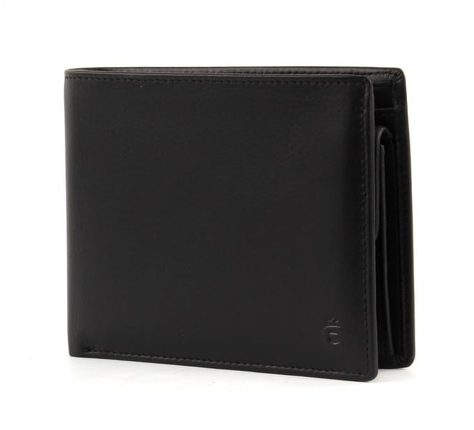 Esquire Portemonnee Chicago Wallet Black Zwart