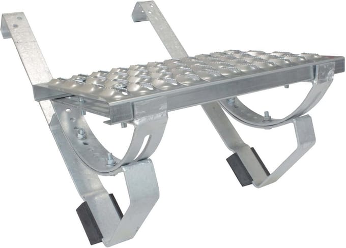 Looprooster set voor platte dakpannen 60cm - Veilig en stabiel