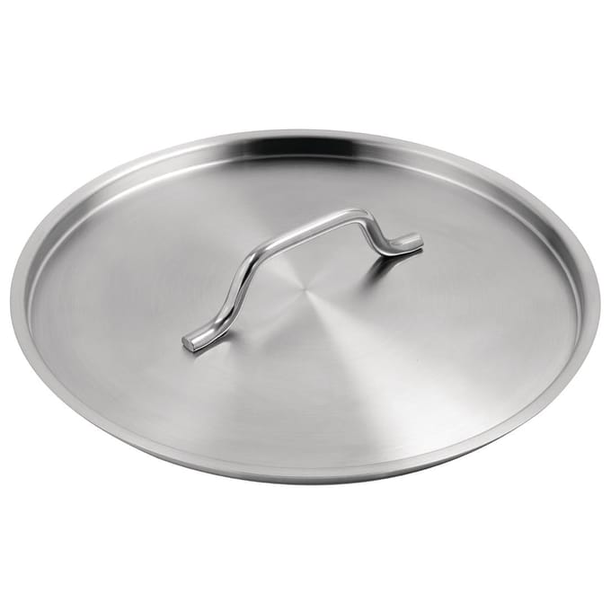 Vogue roestvrijstalen pannendeksel 28 cm