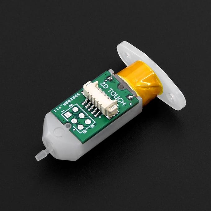 Touch Sensor Automatische Bednivellering Sensor Automatische Hete Bed Nivellering Sensor 3D Printer Accessoires Compatibel met Creality wit