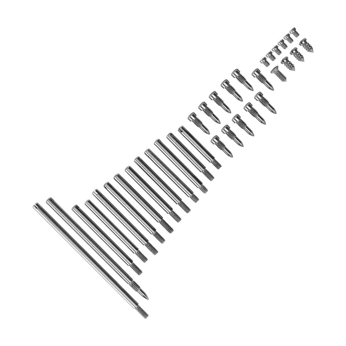 Klarinet Reparatie Onderdelen Schroef Roller Vervanging Roestvrij Staal Houtblaasinstrument Accessoires gray