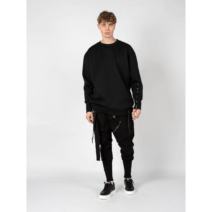 La Haine Inside Us blouse LM030 Mannen zwart