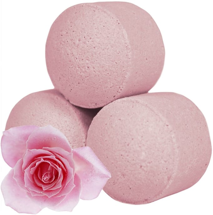 Mini Bruisballen Roos - Chill Pills - 15 stuks - 2.5cm p/s