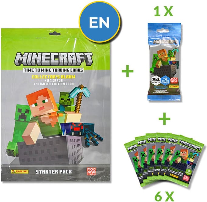 Panini - Minecraft 2 Trading Cards - Promo Pack EN