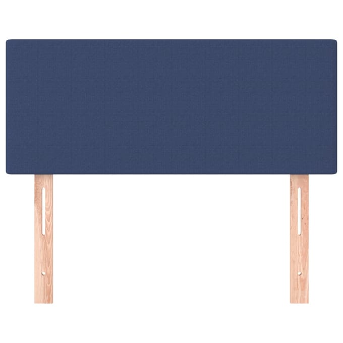 vidaXL - Hoofdbord - 100x5x78/88 - cm - stof - blauw