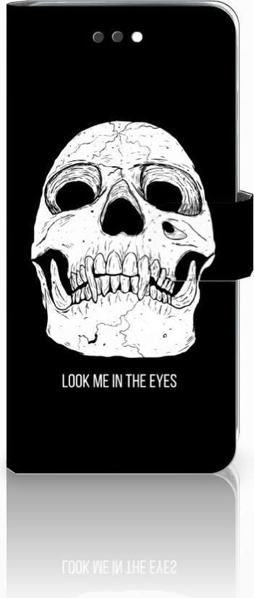 Telefoonhoesje met Naam Apple iPhone 7 Plus | 8 Plus Skull Eyes