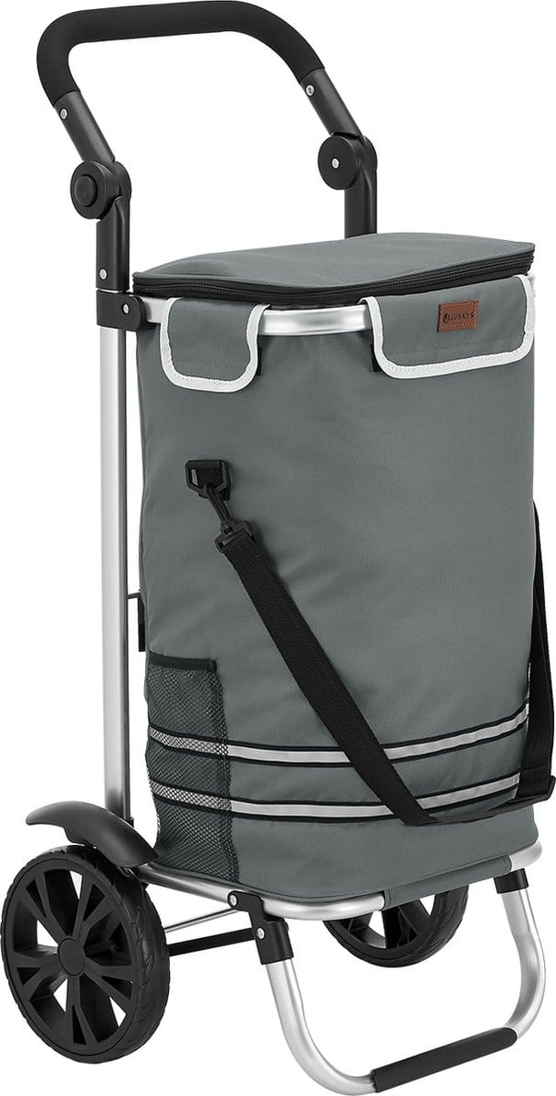 Boodschappentrolley 3in1 - 56L - Grijs