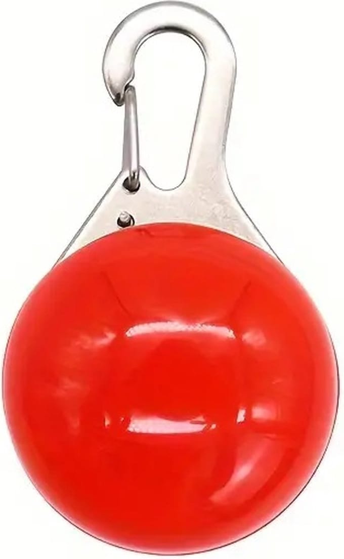 Cheaperito hondenlampje - Rood - LED dierenlampje - Batterij