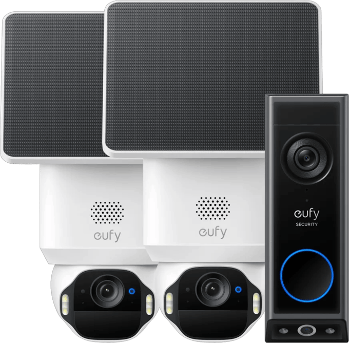 Eufy SoloCam E42 Duo Pack + Video Doorbell E340