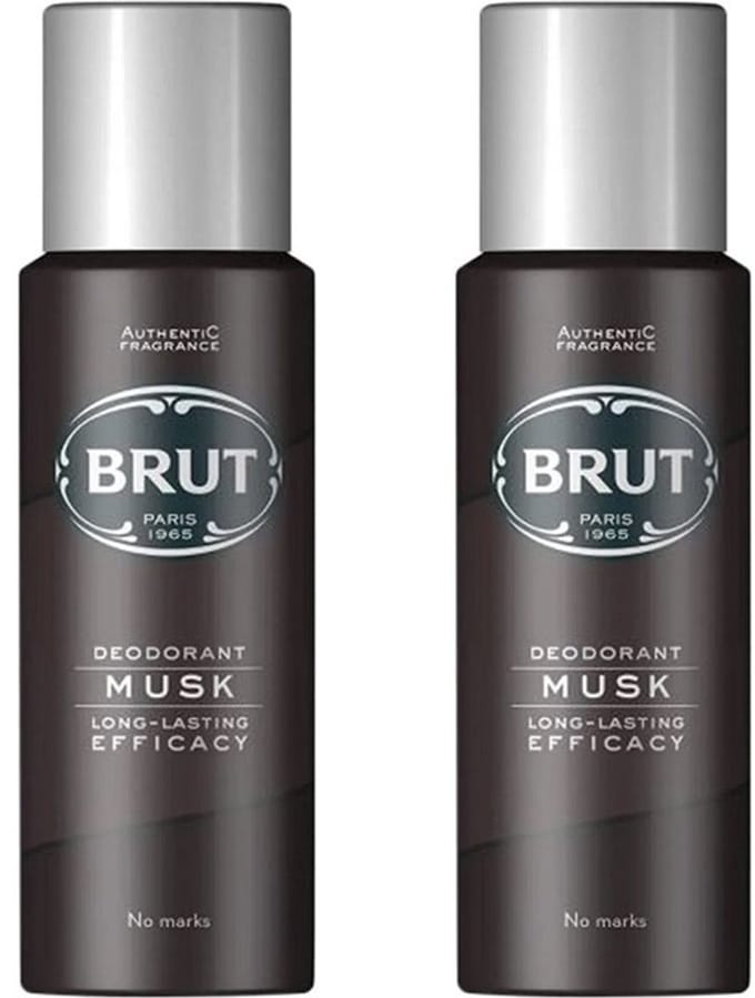 Brut Musk Deo Spray - 2 x 200 ml