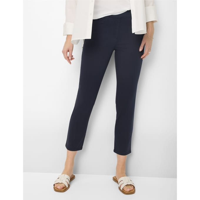 Raphaela by Brax Dames Jeans  Style PAMINA 6/8 navy, donkerblauw, maat 36