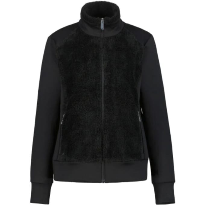 Luhta Eirala Fleecevest dames Zwart L/40