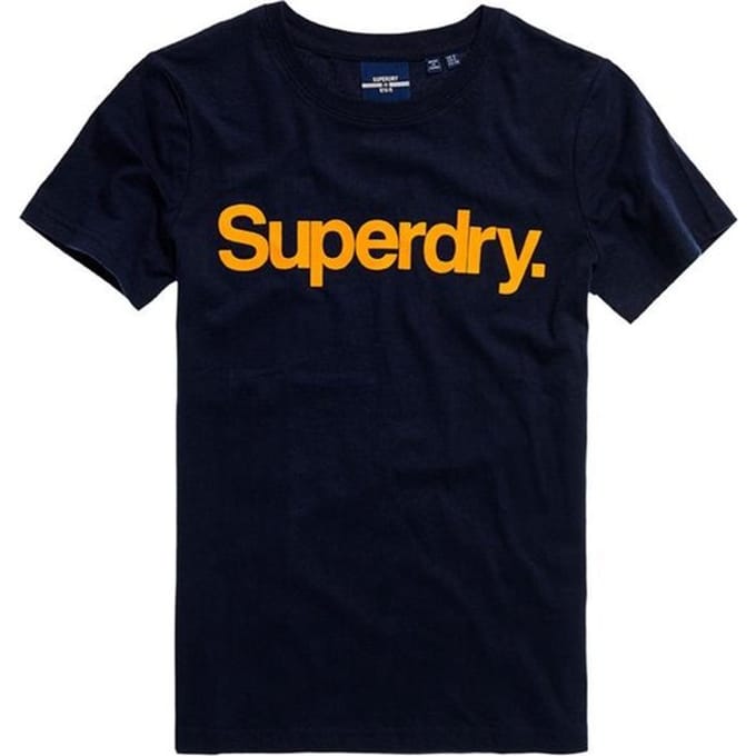 Superdry Classic Flock Dames T-shirt - Maat S
