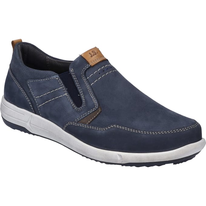 Josef Seibel - ENRICO 04 - Instappers - Kleur: Blauw - Maat: 44