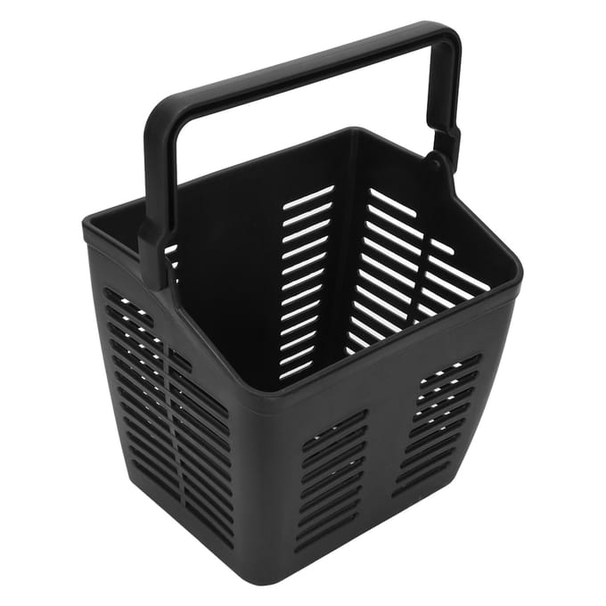 Panier de Scooter de Mobilité Poignée Portable Universel Haute Capacité Résistance aux Intempéries Scooter black