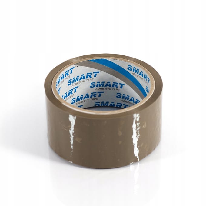 Sterke Bruine Pakkingstape Smart 48/50 mm - Ideaal voor Verhuizen