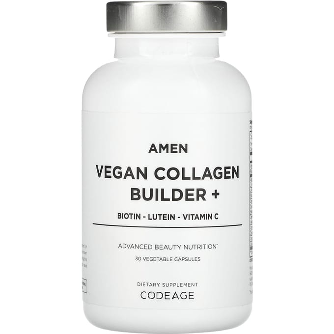 Codeage, Amen, Vegan Collagen Builder+, 30 vegetarische capsules