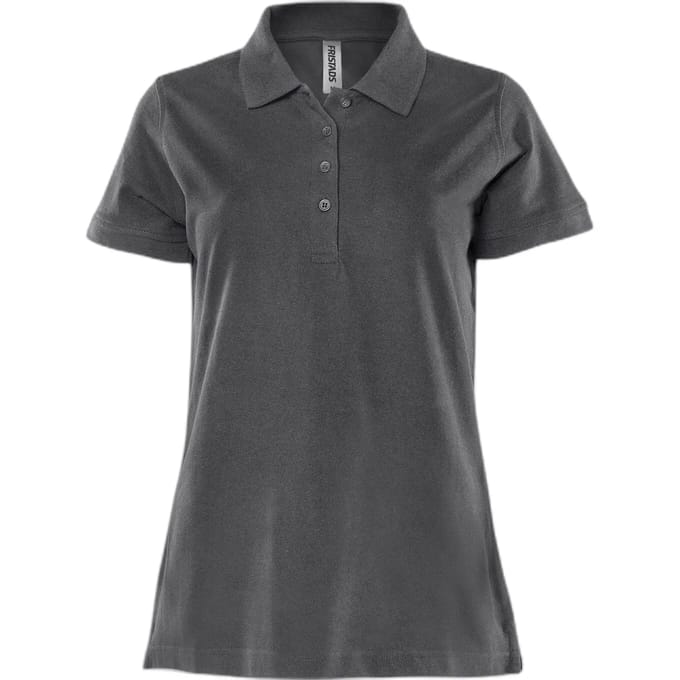 Fristads Heavy Poloshirt Dames 1723 Piq - Donkergrijs - L