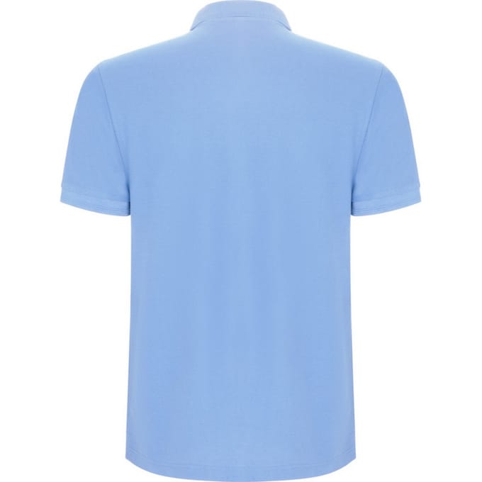 Roly Heren Pegaso Premium Effen Polo Shirt (Hemelsblauw)