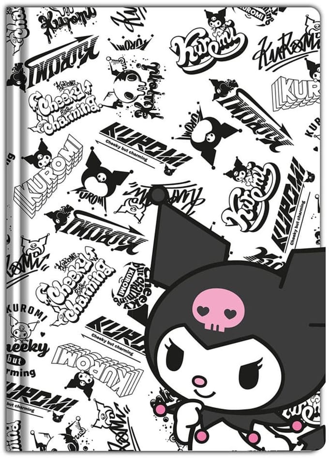 Blue Sky Studios Sanrio A5 Notebook Kuromi Stationery
