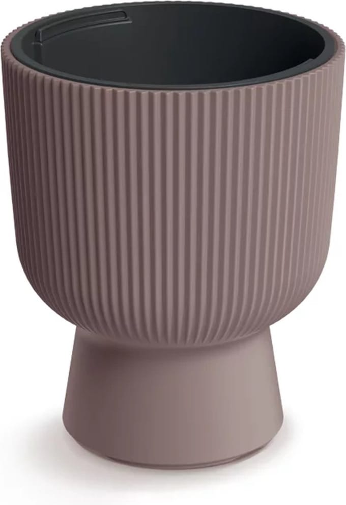 Prosperplast Milly design - Bloempot - hittebestendig en UV-bestendig - Marsala ⌀ 390 mm