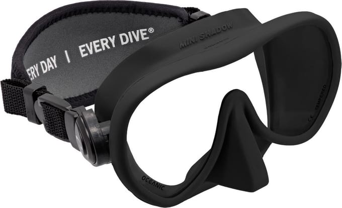 Oceanic Mini Shadow - Zwembril - Duikbril - Volwassenen - Black