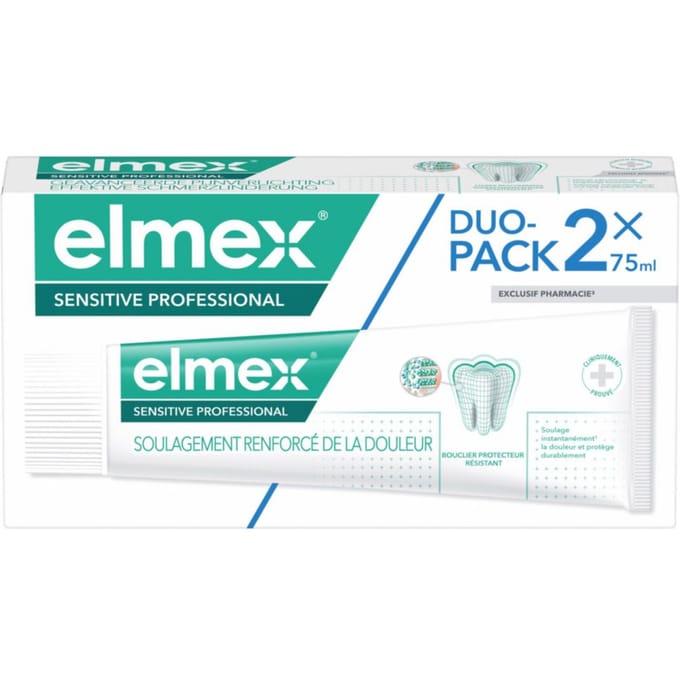 elmex Sensitive Professional Tandpasta Gevoelige Tanden 2x75ml