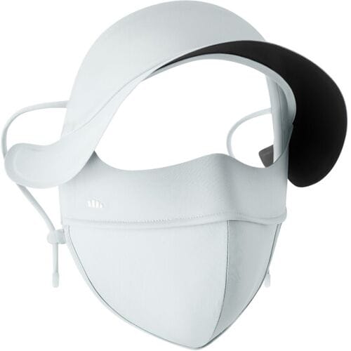 Beneunder Brimmed Full-Face Sunscreen Mask AL01e - Chiyun Blue - F (One Size)