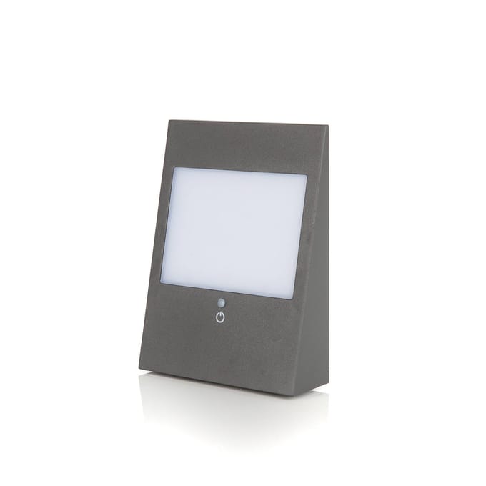 LED buitenwandsolarlamp CMD 9019 met sensor