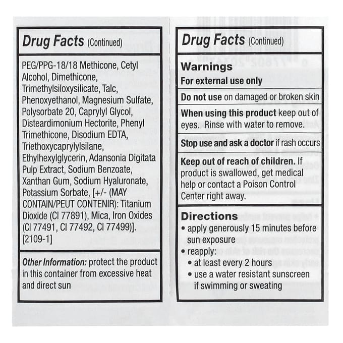 Tinted Moisturizer Sunscreen, Broad Spectrum Spf 15, 1320363 Dark to Deep (Neutral), 27 Ml (0.91 Fl Oz) brown