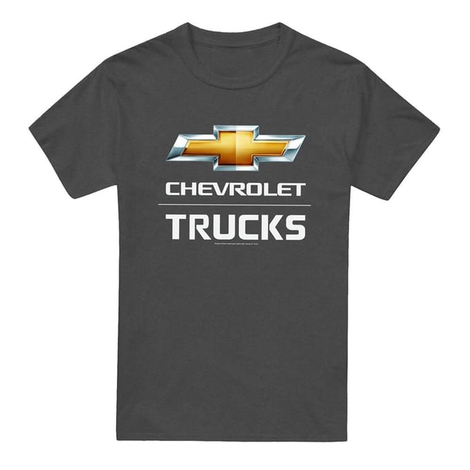 Chevrolet Unisex Volwassen Trucks Heather T-shirt S gray