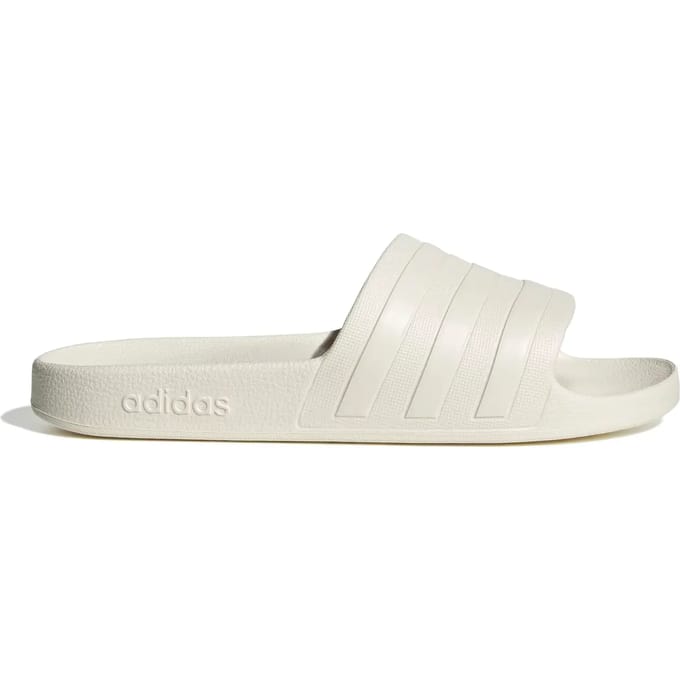 Adidas adilette Slippers en Sandalen Dames - Wit - Maat 36 - Mesh/Synthetisch