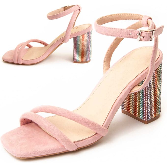 Montevita Heel Sandalen Sanndarey7 In Roze