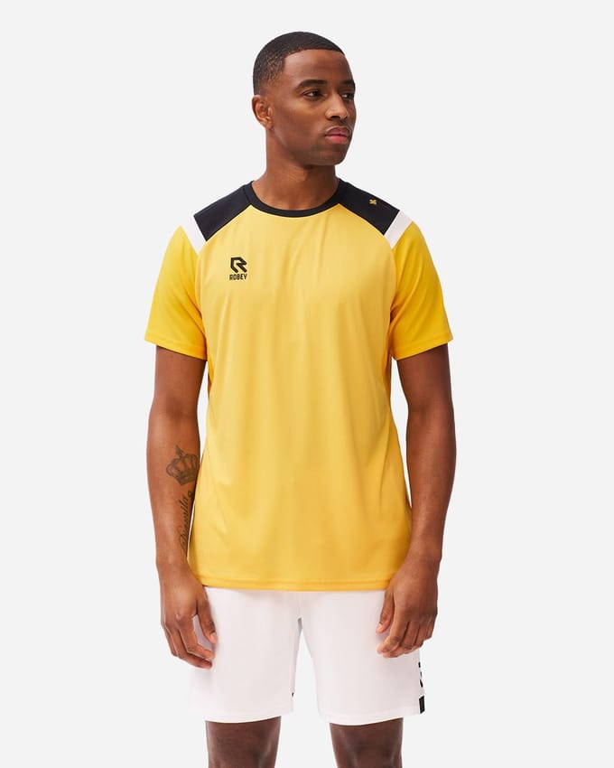 Robey Control Shirt - Geel - 128