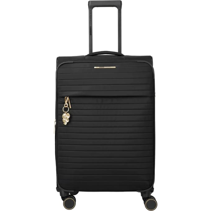 travelite trolley Barbara Stepp 4W Trolley Black zwart 68cm