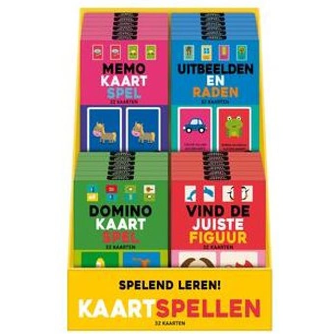 Image Books-Spelend leren-Domino Kaart spel- Groen