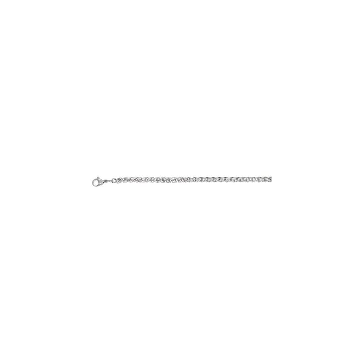 iXXXi Men-Round Chain-Zilverkleurig-Heren Collier