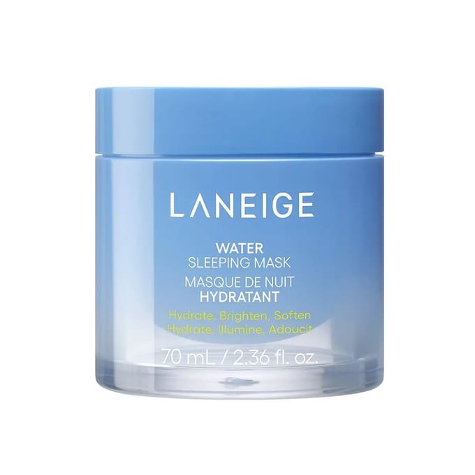 LANEIGE Masque de Nuit Hydratant Set 70ml (+ 40ml Recharge + 2 Mini Masques) gray