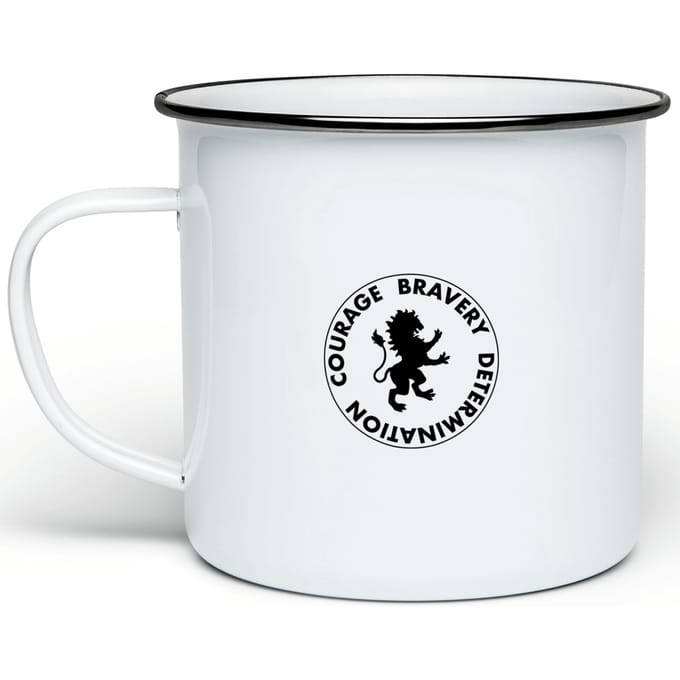 Harry Potter Gryffindor House Enamel Mug - White