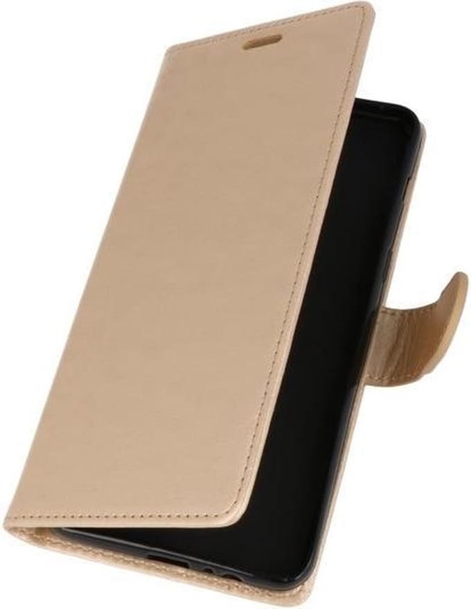 Goud Wallet Case Hoesje voor LG V30S ThinQ