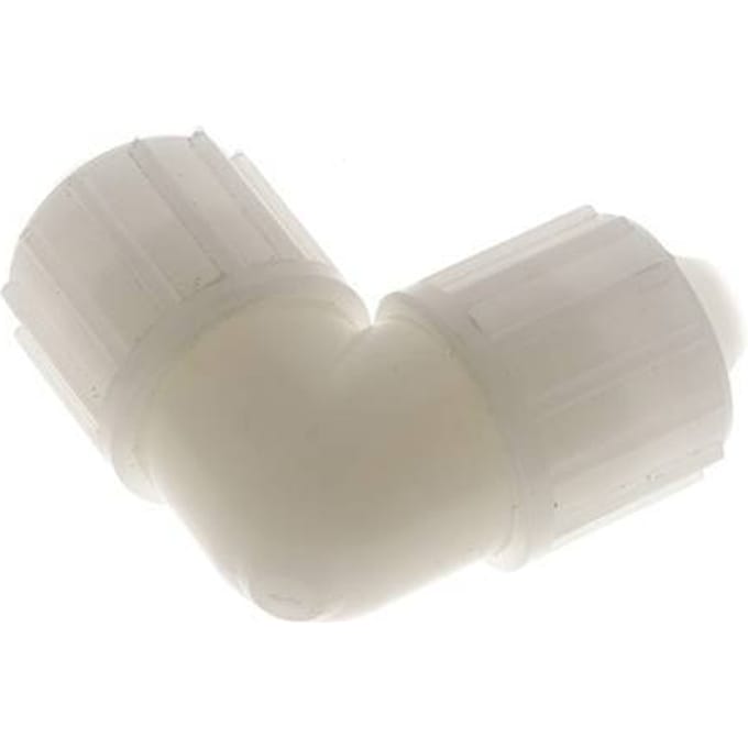 20x13mm Pvdf L-Vorm Knelfitting 10bar Kunststof en Polyamide