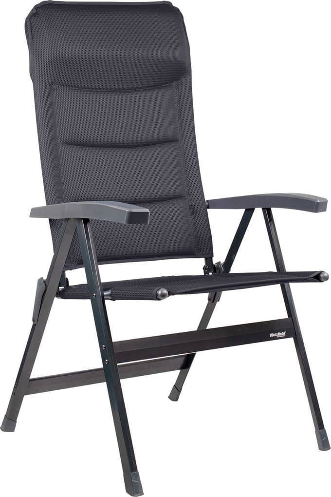 Westfield Smart Majestic campingstoel - smoke grey - lichtgewicht - 7 standen