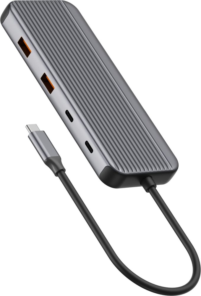 Sitecom - Multiport hub - 8 in 1 - USB-C - 2x HDMI - LAN