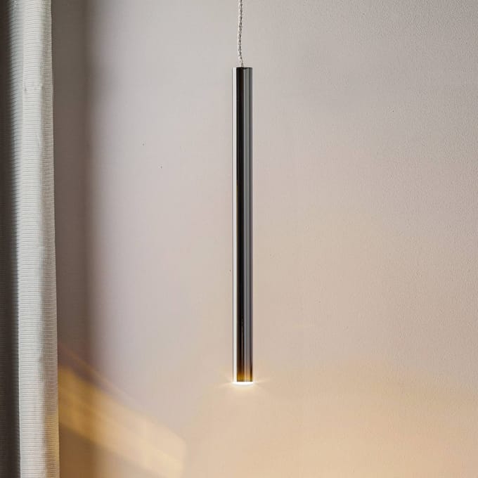 Schuller Valencia LED hanglamp Varas, 1-lamp, chroom