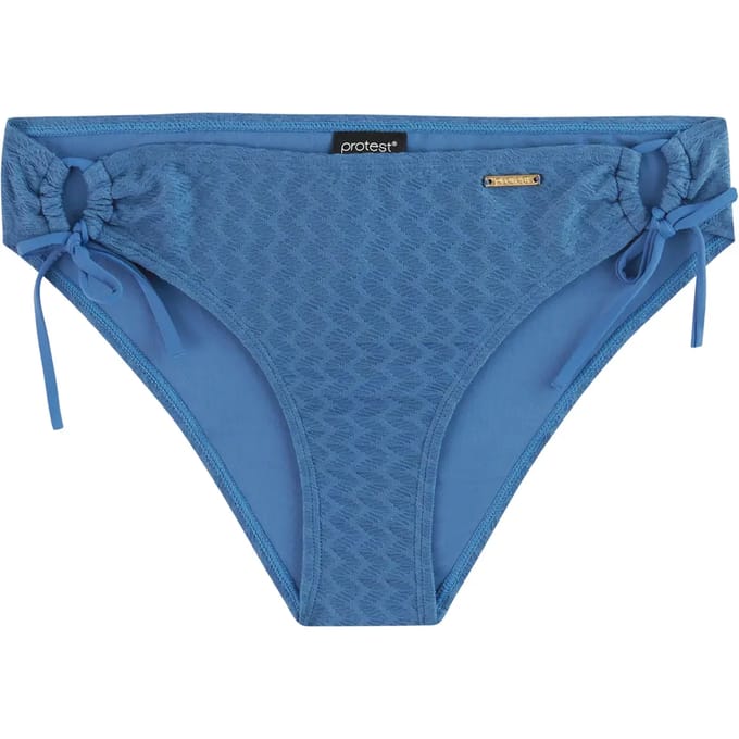 Protest MIXCabels - Bikini broekje Dames - Normale pasvorm - Normale pasvorm - Medium dekking - Blauw