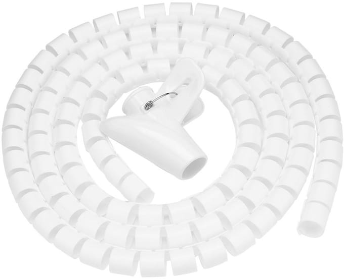 Dailygoods - Flexibele Wikkelbuis voor Snoerbeheer en Bescherming