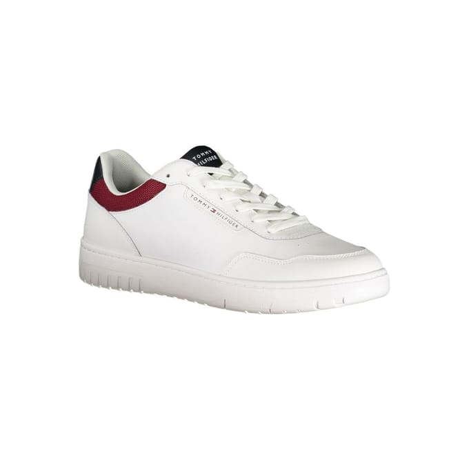 Tommy Hilfiger Bianco Polyurethaan Heren Sneakers