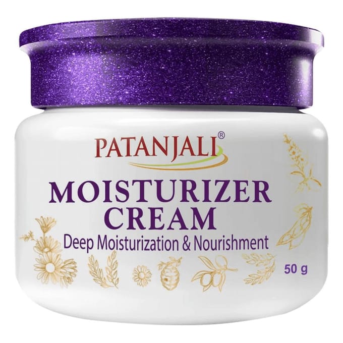 Diep hydraterende en voedende crème 50 g Patanjali 1 + 2 - 3 pcs